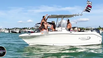 MIAMI SANDBAR LIFE | BOAT PARTY AT HAULOVER SANDBAR | BOAT ZONE #6