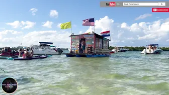 MIAMI SANDBAR LIFE | BOAT PARTY AT HAULOVER SANDBAR | BOAT ZONE #8