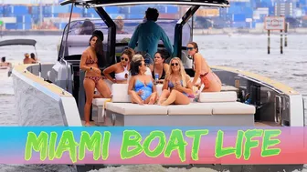 BEST BOAT LIFE ON THE MIAMI RIVER| BOAT ZONE MIAMI