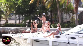 SEXY GIRLS HAVING FUN ON MIAMI RIVER | BOAT ZONE MIAMI #8