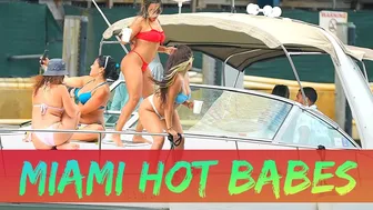 MIAMI RIVER BOAT PARTY GETS WILD! (BONUS CLIP) | BOAT ZONE MIAMI