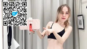 [4K] Transparent Try on Haul | No Bra Whith Raychel #2