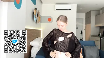 [4K] Transparent Try on Haul | No Bra Challenge Whith Raychel #10