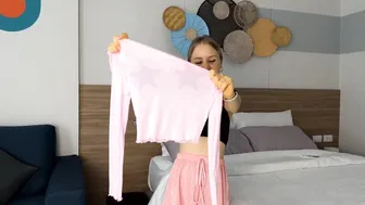 See-Through/Transparent Sweety Pink Clothes | Try-On Haul | #5