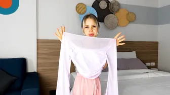 See through I Try on I Playful sexy girl #6