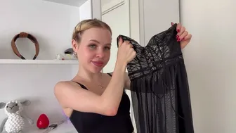 See-Through Try On Haul | Transparent Lingerie and Clothes №4 #1