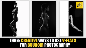 How to Use V-flats for Boudoir #1