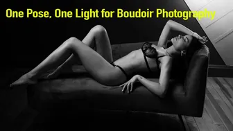 One Light One Pose for Boudoir Photography