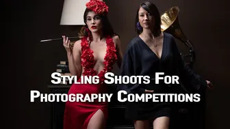 Styling Shoots for Photography Competitions | Botanical Beauty | Red Flame #1