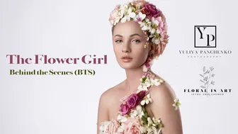 Botanical Beauty | Flower Girl Portrait Photography | Wearable Flowers. #1