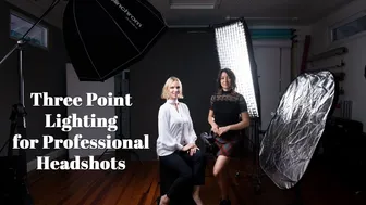 Three Point Lighting for Professional Headshots (+Posing)