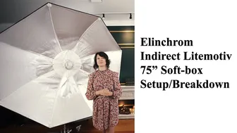 Elinchrom Litemotiv Indirect Setup & breakdown