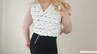 Sheer transparent top try on haul Michellexm #7