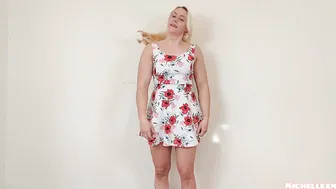 Pretty dress try on Michellexm #8