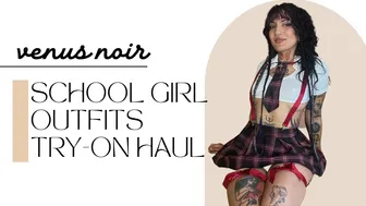 School Girl Outfits Try-On & Review