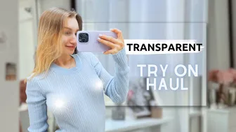 See-Through Try On Haul | Transparency and Chic with Stacy