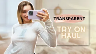 See-Through Try On Haul | Transparent Clothes with Stacy