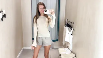 [4K] Transparent Clothes Haul in a Mall | Transparent Fashion #2