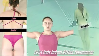 [RE UP]Women's Diving | Viola Gonini | 2024 Italy Indoor Diving Tournament | 10M Highlight