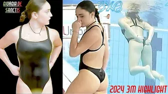 2024 Women's Diving | Giorgia De Sanctis | Italy Indoor Diving Tournament | 3M Highlight