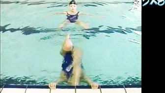 Artistic Swimming | Synchronized swimming | Calisthenics | training | #6