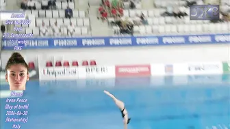 2024 Women's Diving | Irene Pesce | Highlight Italy Indoor Diving #tuffi #diving #saltos #10