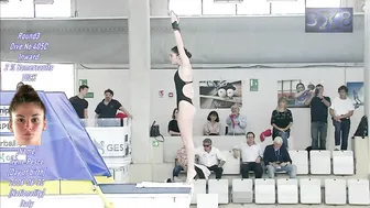 2024 Women's Diving | Irene Pesce | Highlight Italy Indoor Diving #tuffi #diving #saltos #5