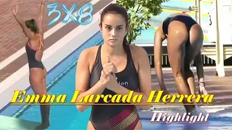 Women's Diving | Emma Larcada Herrera | 1M Springboard Highlight | 2021 Spanish Diving #1