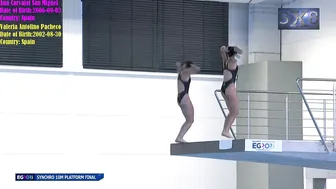 Women's Diving | Elena Bertocchi.Chiara Pellacani.Ana Carvajal San Miguel.Valeria Antolino Pacheco. #8