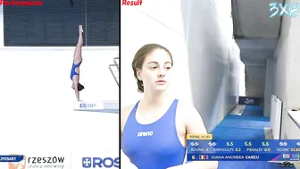 Women's Diving | European Games 2023 10m Prelim | Highlights selected by 3×8TV | #sports #8