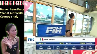 Women's Diving | Irene Pesce | Bolzano 2023 | 10M Platform Highlight #diving #sports #watersport #10