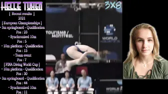 Women's Diving | Beautiful Norwegian Diver | Helle Tuxen | Close-Up | #diving #watersport #10