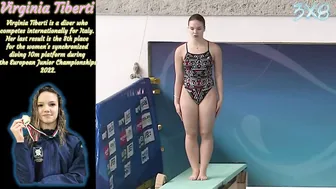 Women's Diving | Virginia Tiberti | TORINO 2023 Absolute Winter | 3M Synchronized Highlight #diving #7