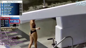 Women's Diving | Hannah Stumpf | Highlight | SEC 2023 | #diving #sports #3