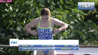 Women's Diving | Maggie Squire | CLOSE-UP | 1M 3M Springboard | Bolzano 2022 #2