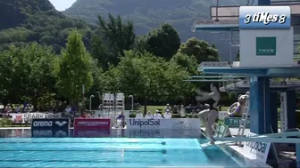 Women's Diving | Maggie Squire | CLOSE-UP | 1M 3M Springboard | Bolzano 2022 #9