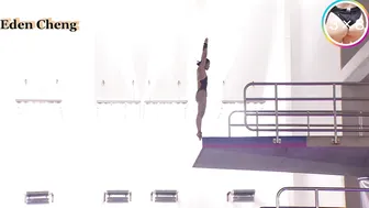 Women's Diving | Eden Cheng | Beautiful British Diver | British Diving Championships 2022 | Platform #4