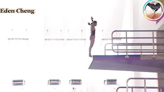 Women's Diving | Eden Cheng | Beautiful British Diver | British Diving Championships 2022 | Platform #8