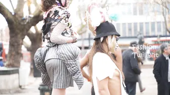 Street Fashion Film in slow motion with lots of Models and cars #2