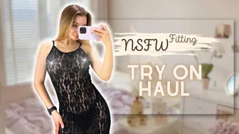 Transparent Clothes at Mall | See-Through Try On Haul with Stacy