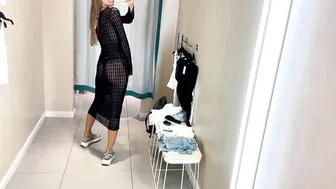 [4K] See through Clothes with Amy | Transparent Haul #6