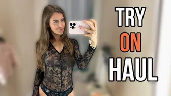 Transparent Haul in a Mall with Amy | See through Clothes