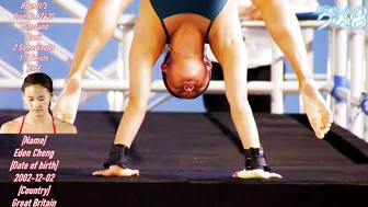 Women's Diving | Eden Cheng | Platform Highlight | 2024 GB Diving #diving #tuffi #saltos #buceo #4