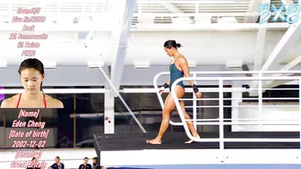 Women's Diving | Eden Cheng | Platform Highlight | 2024 GB Diving #diving #tuffi #saltos #buceo #9