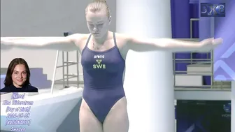 [RE UP] 2024 Women's Diving | Elna Widerstrom | World Aquatics 2024 | 3M Prelims Highlight #2