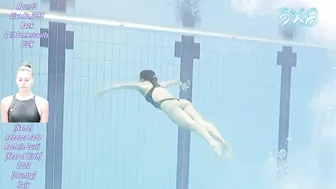 2024 Women's Diving | Rebecca Jade Rachele Curti | Italy Indoor Diving Tournament | 3M Highlight #8