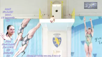 2024 Women's Diving | Alessia Cappelli | Amanda Lundin | 10M Diving Highlight Italy Indoor Diving #3