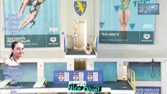 2024 Women's Diving | Alessia Cappelli | Amanda Lundin | 10M Diving Highlight Italy Indoor Diving #5