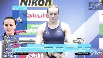 Women's Diving | Lois Toulson | 10M Platform Highlight | FUKUOKA 2023 #4