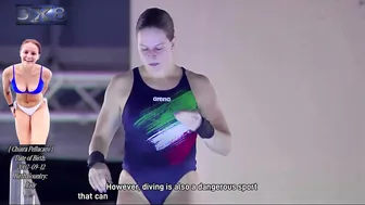 Women's Diving | Chiara Pellacani | Diving is actually a dangerous sport | #tuffi #diving #3